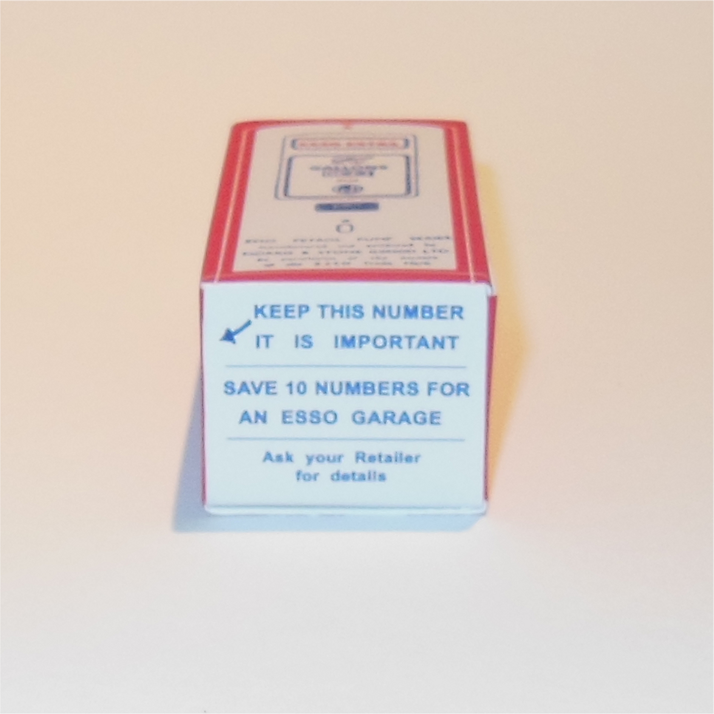 Morestone Esso Petrol Pump Series 9 AEC Horse Box Float Repro Box