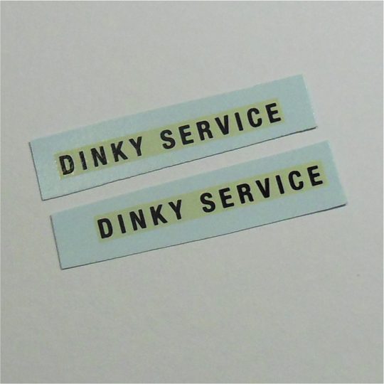 Dinky Toys 430 Commer Recovery Dinky Service Black Text Decal