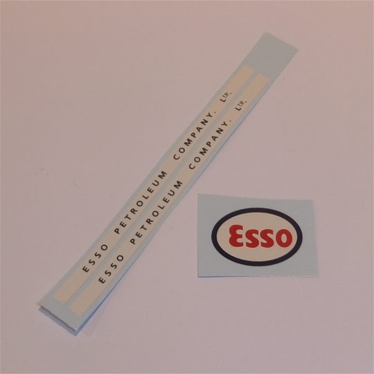 Dinky Toys 943 Leyland Petrol Tanker Esso Decal Set