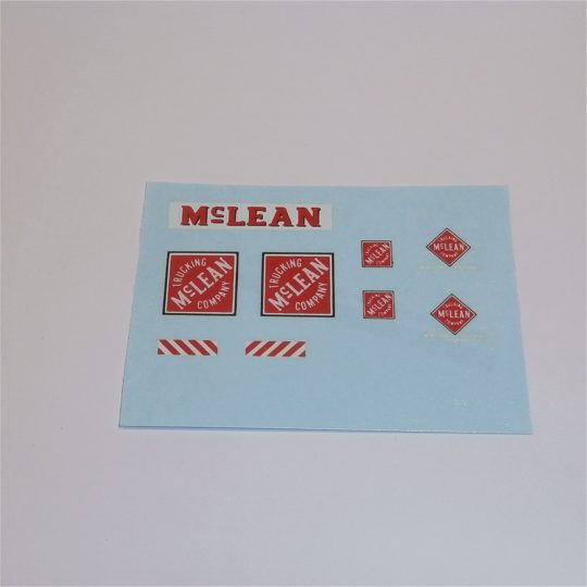 Dinky Toys 948 US Articulated McLean Tractor Trailer Decal Set