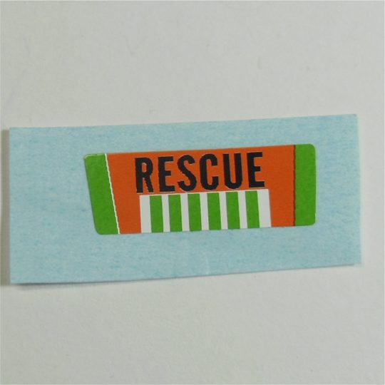 Matchbox Lesney 2g Hovercraft Rescue Sticker