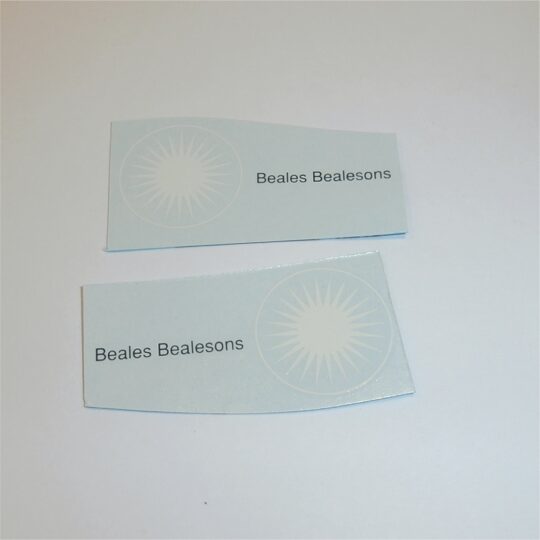 Matchbox Lesney 46 b2 Beales Bealesons Guy Van Decal Set