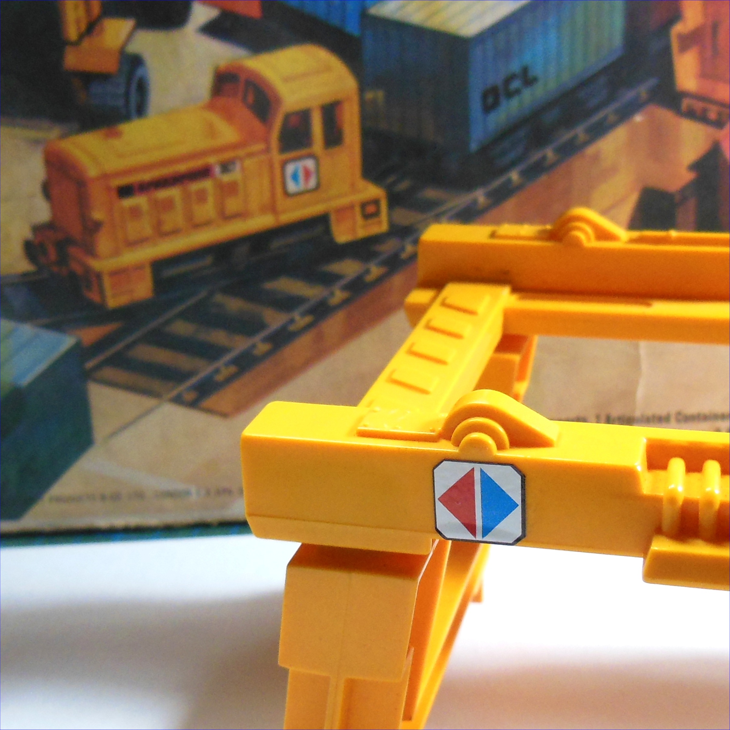 Matchbox Play Set PS-1 Container Port Harbor Speedport Logo Stickers Set