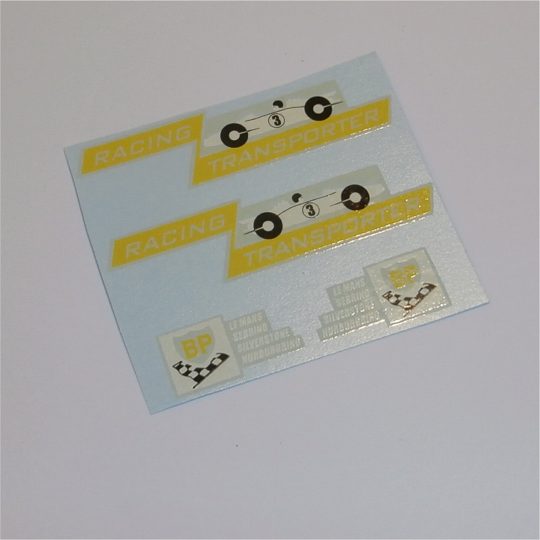Matchbox Lesney Major Pack M6b King Size K5b Racing Car Transporter Decal Set