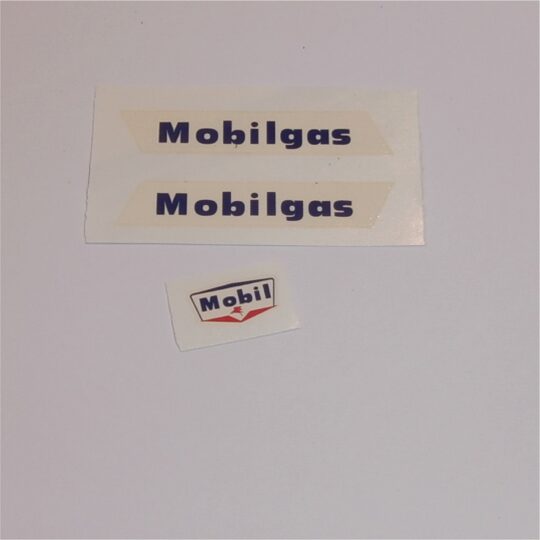 Matchbox Lesney Major Pack 8a Thorneycroft Tanker Mobilgas Decal Set