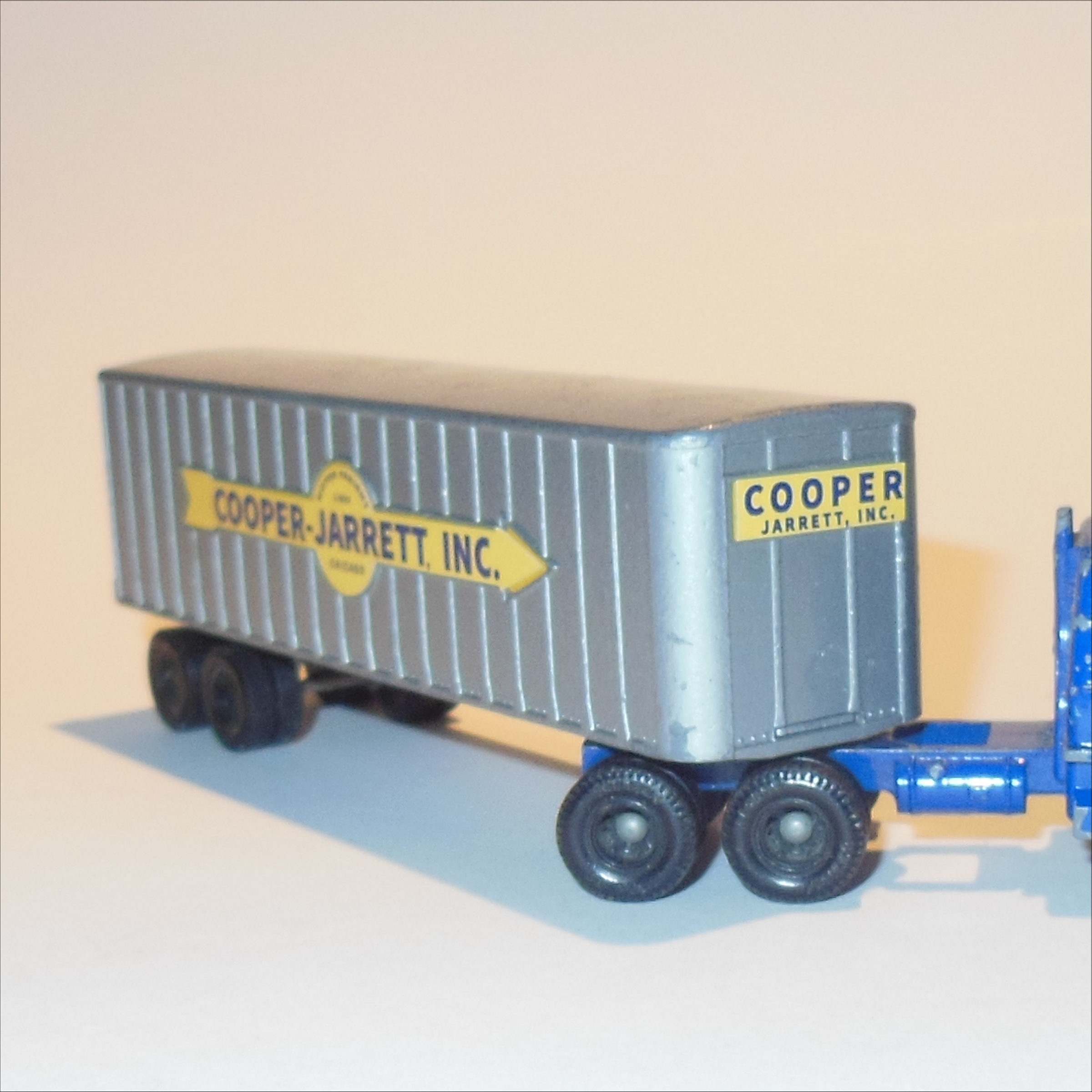 Matchbox Lesney Major Pack M 9 a3 Double Freighter Decals - Yellow Background