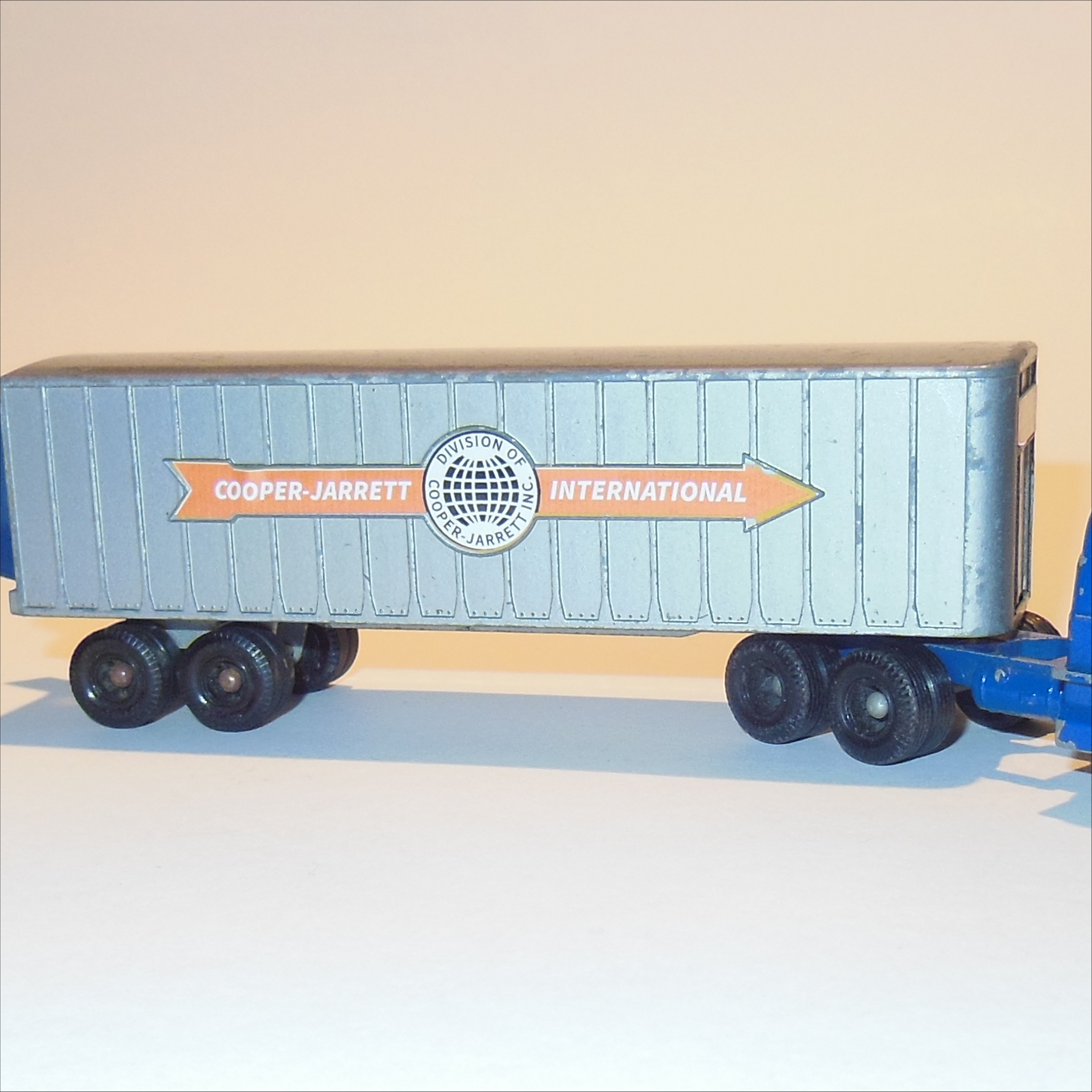 Matchbox Lesney Major Pack M 9 a3 Double Freighter Decals - Orange Background