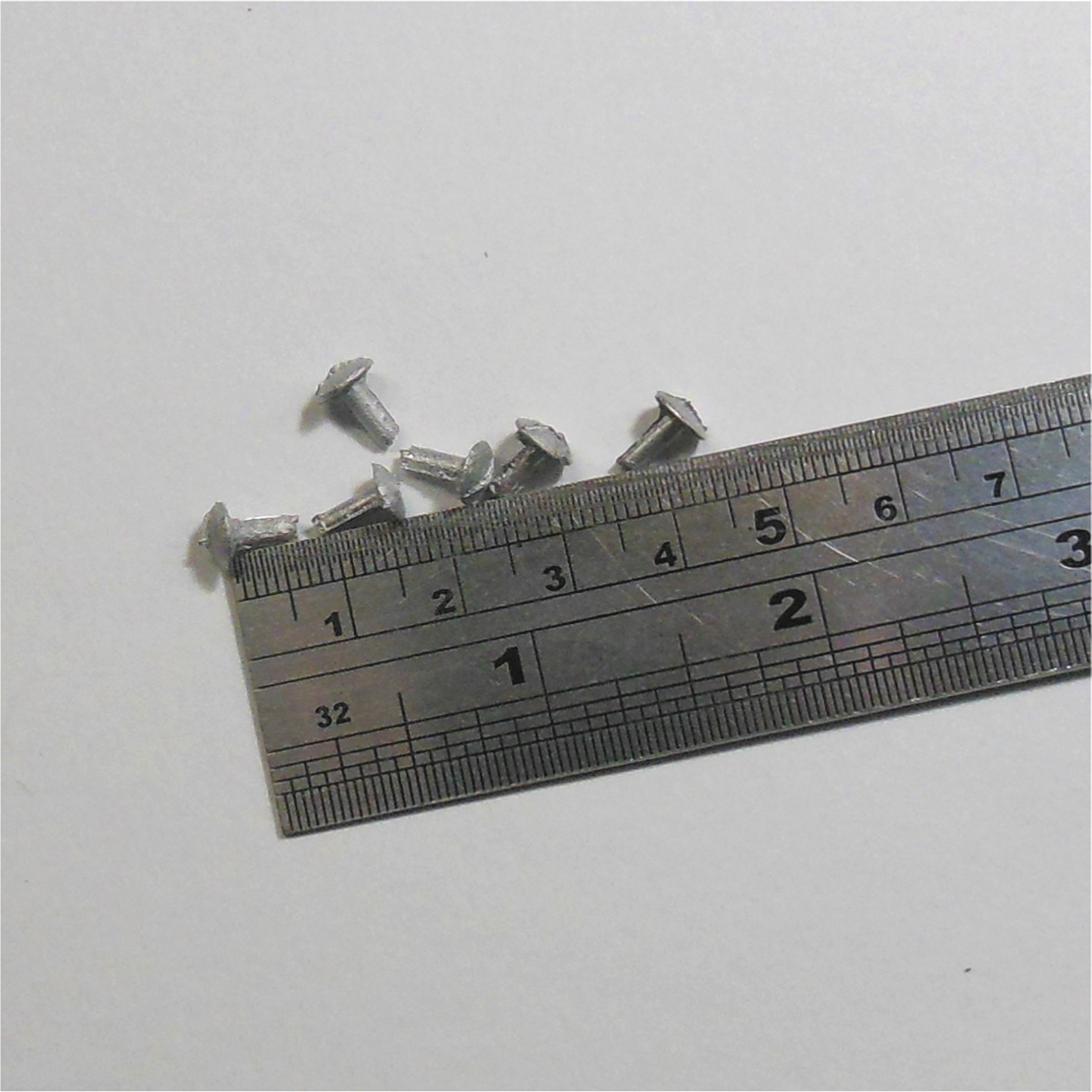 Corgi Toys Dinky Toys Restoration Metal Rivet Heads Large 6 Pack 5mm Head