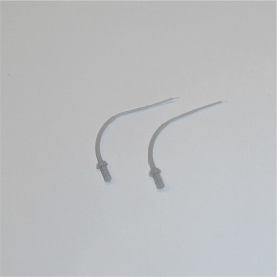 Scale Aerials 1:43 Pair of Curved Light Grey Antennas