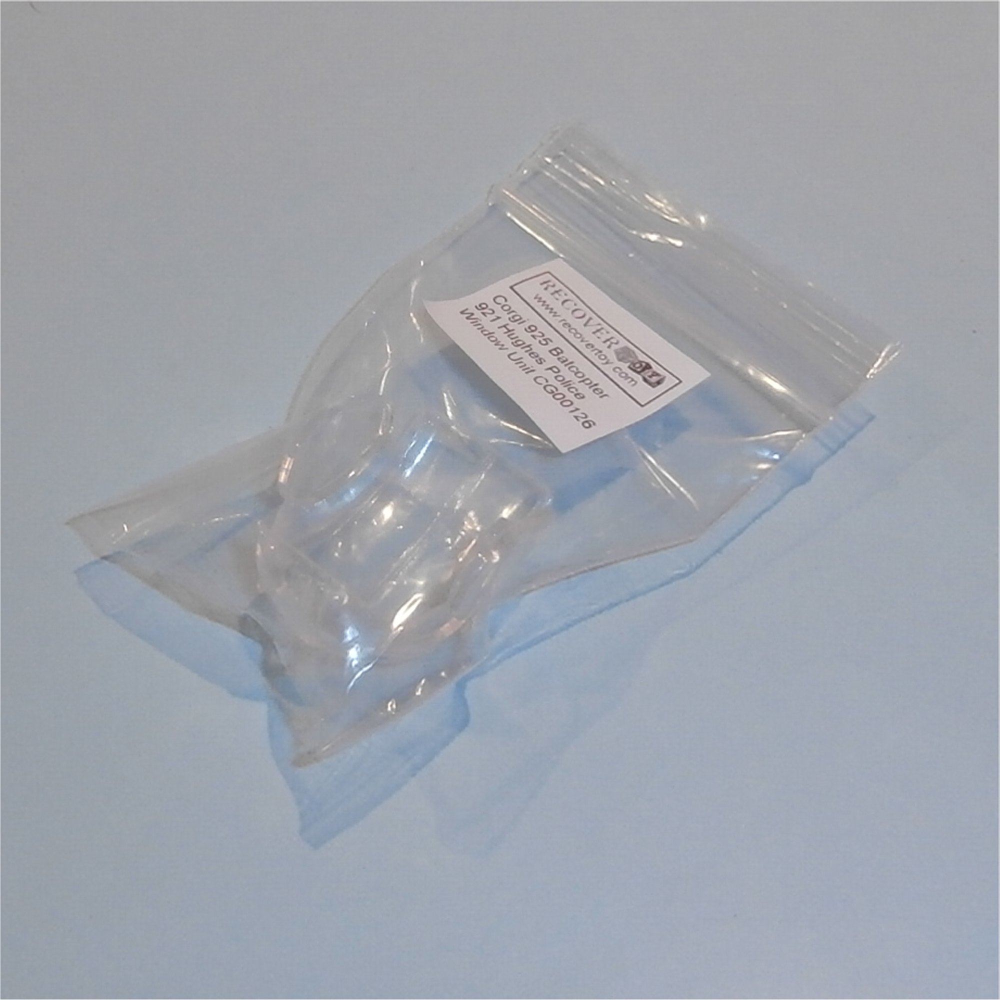 Corgi Toys 925 Batman Batcopter Windscreen Unit Clear No Tint
