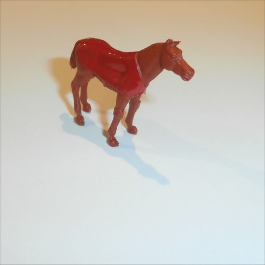 Corgi Toys 101 102 1104 Horse Box Pony Trailer Brown Horse Red Coat