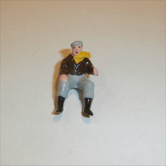 Corgi Toys 67 or 72 Ford Tractor Driver with Yellow Scarf