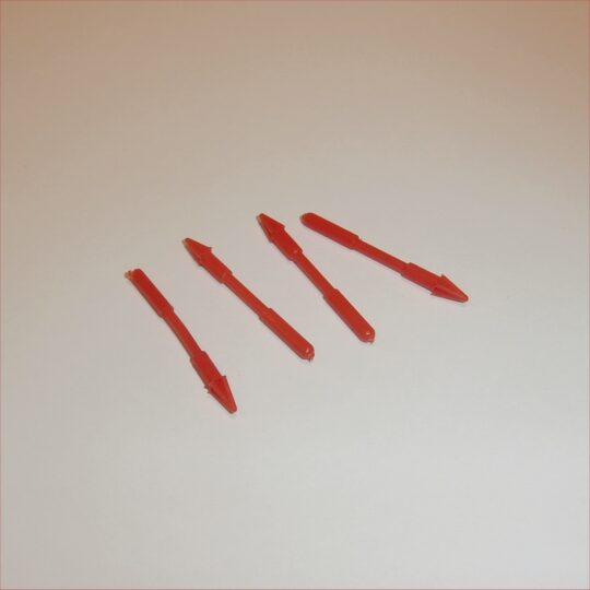 Dinky Toys 100 FAB1 Thunderbirds Rolls Royce Lady Penelope Rear Missile Set of 4