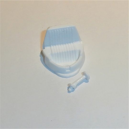 Dinky Toys 102 Joe 90 Joes Car White Plastic Interior Seat & Steering Wheel
