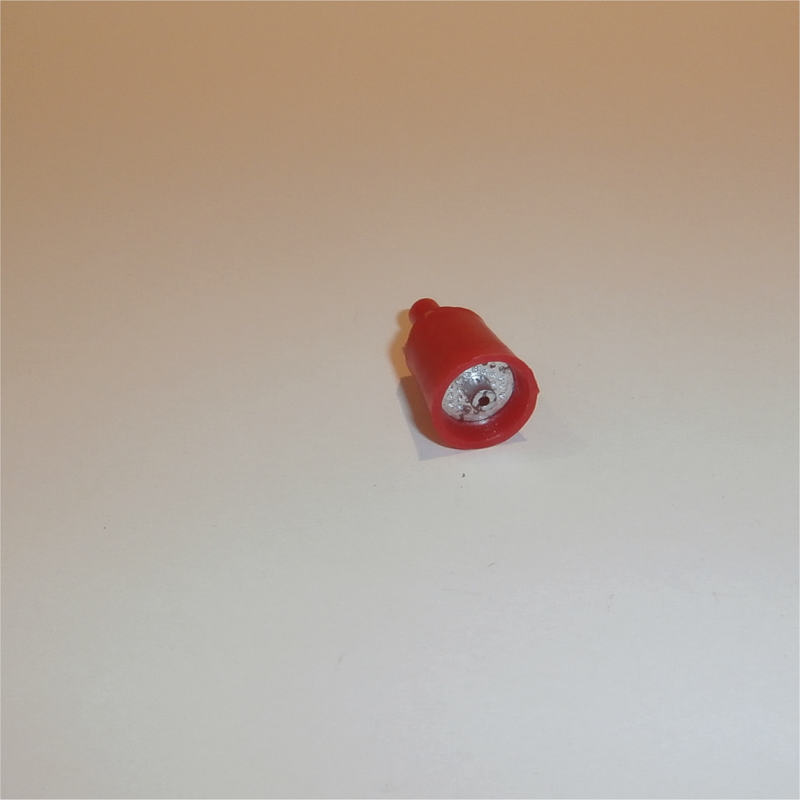Dinky Toys 106 Thunderbird 2 Red Plastic Exhaust Pod with Chrome Plate