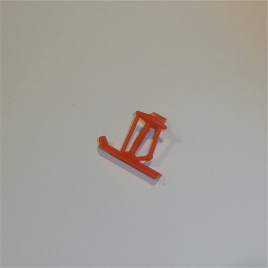 Dinky Toys 351 UFO SHADO Interceptor Left-hand Orange Plastic Ski