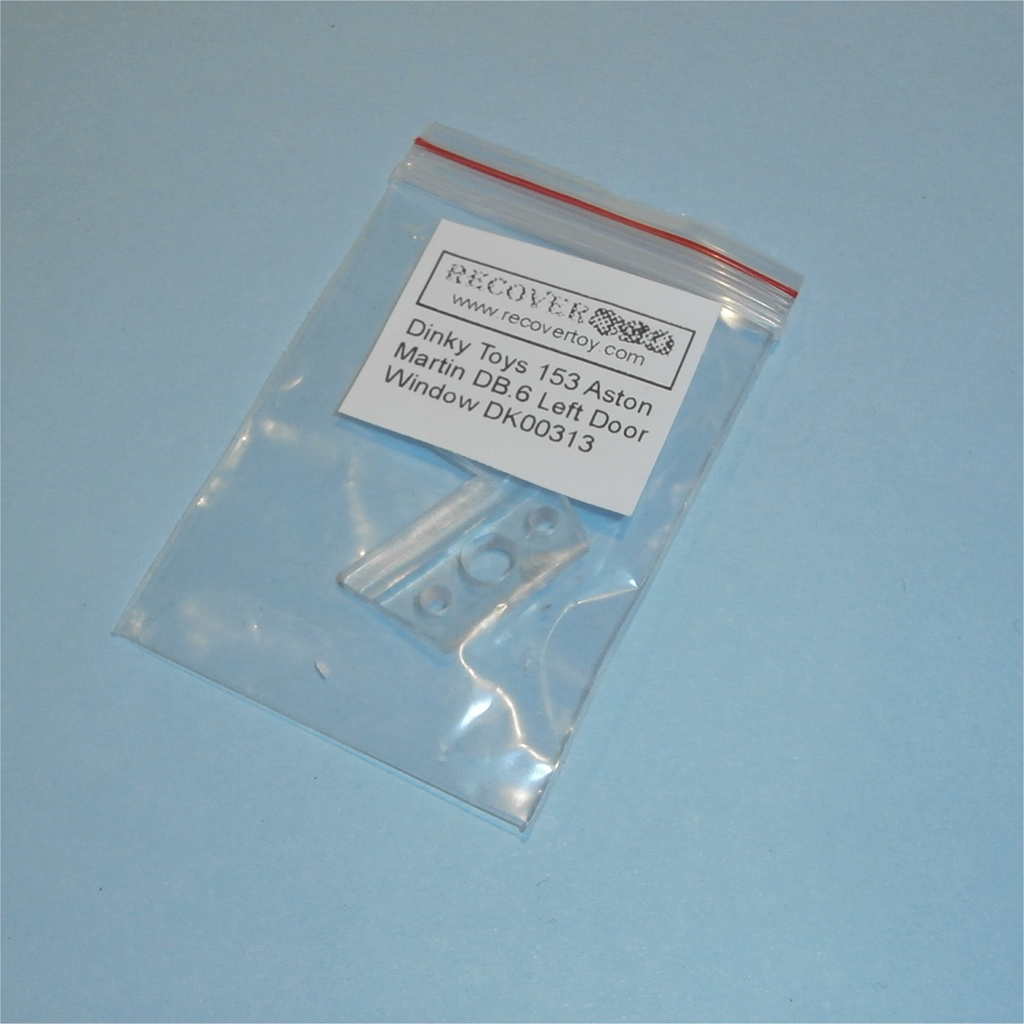 Dinky Toys 153 Aston Martin DB6 Left Door Plastic Window