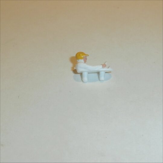 Dinky Toys 240 Cooper Racing Car Driver Figure Yellow Helmet