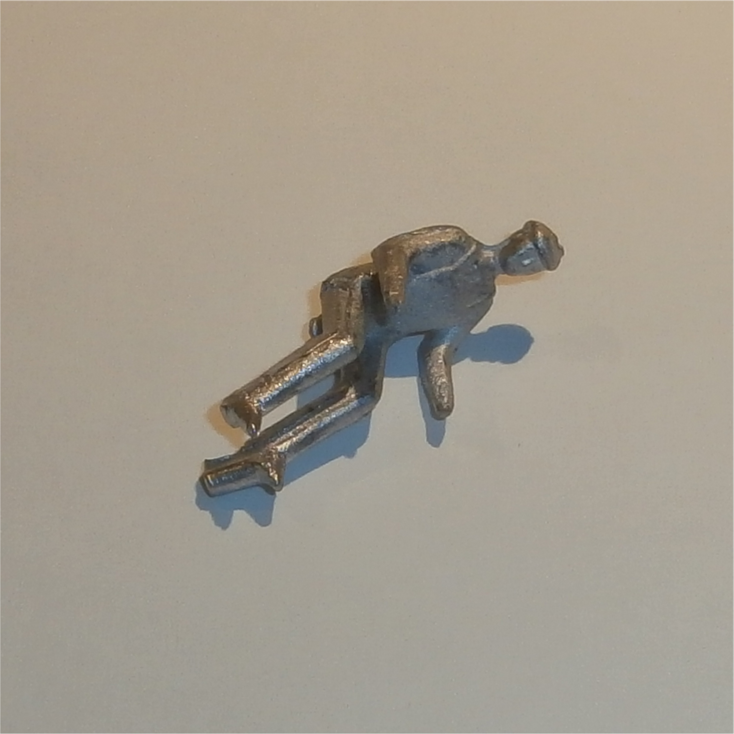 Dinky Toys 27d or 340 Land Rover Driver Unpainted