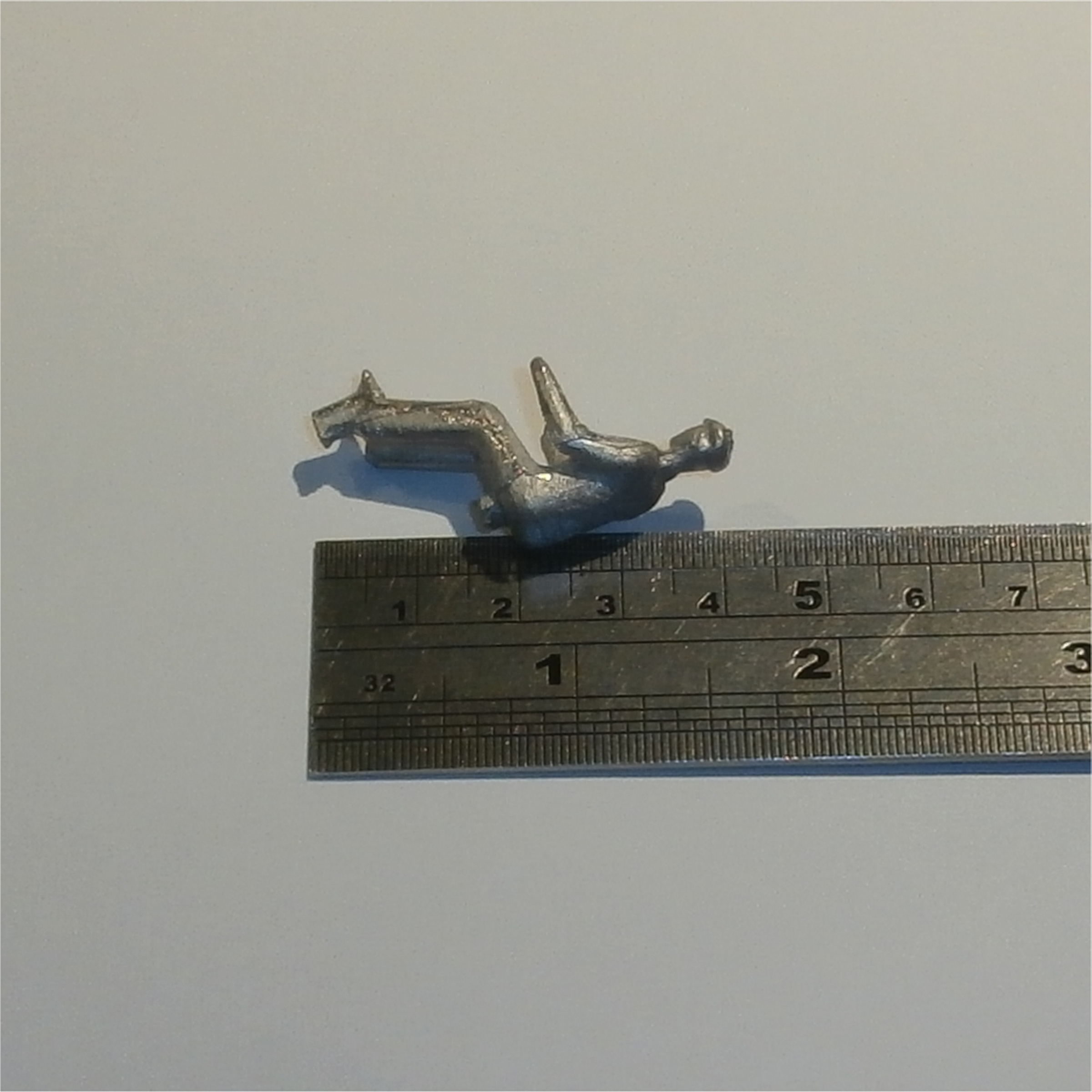 Dinky Toys 27d or 340 Land Rover Driver Unpainted