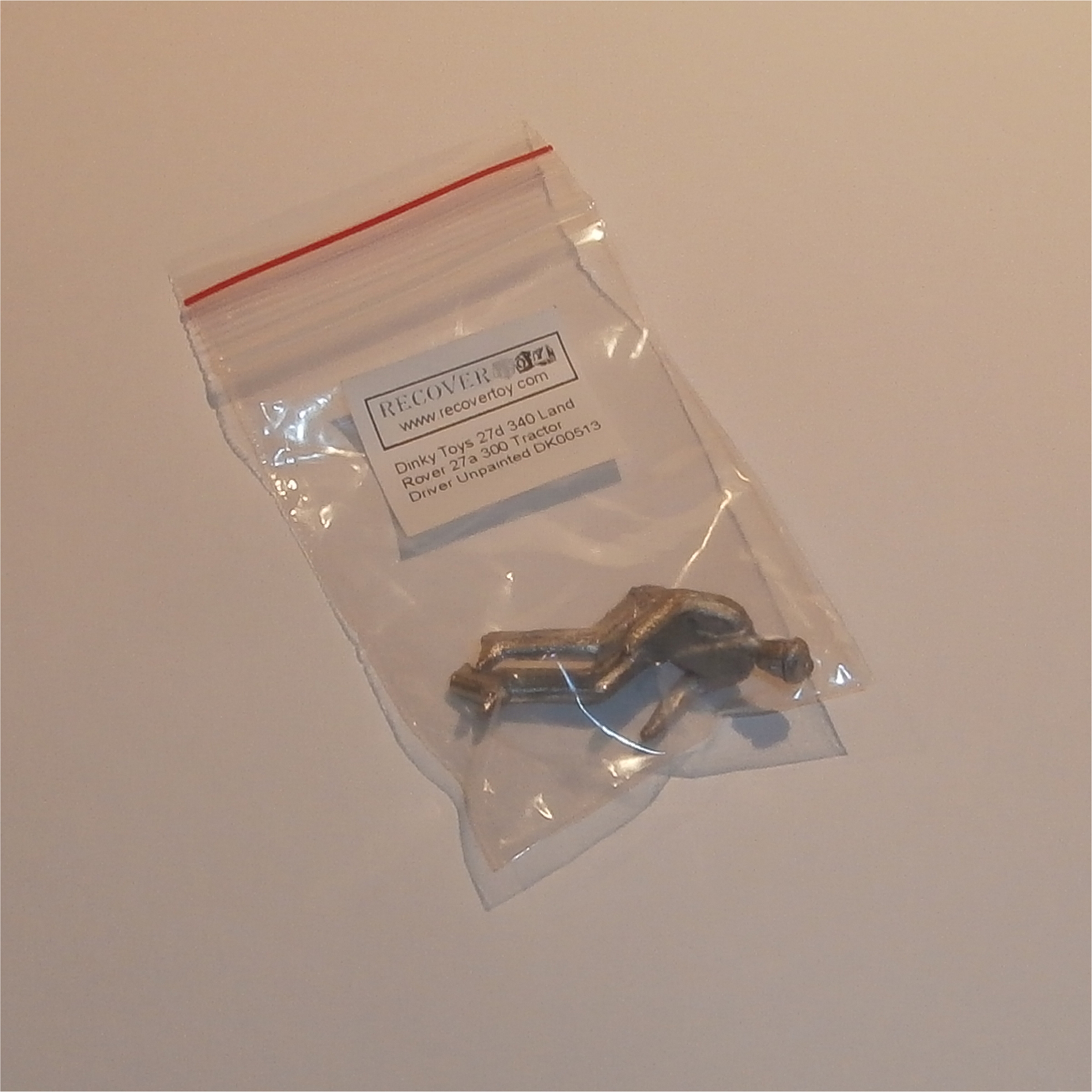 Dinky Toys 27d or 340 Land Rover Driver Unpainted