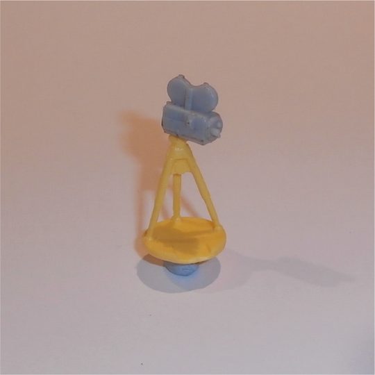Dinky Toys 281 Fiat Pathe News Camera & Yellow Tripod Stand