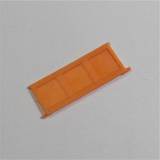 Dinky Toys 435 Bedford TK Tipper End Flap Tailgate Orange Plastic