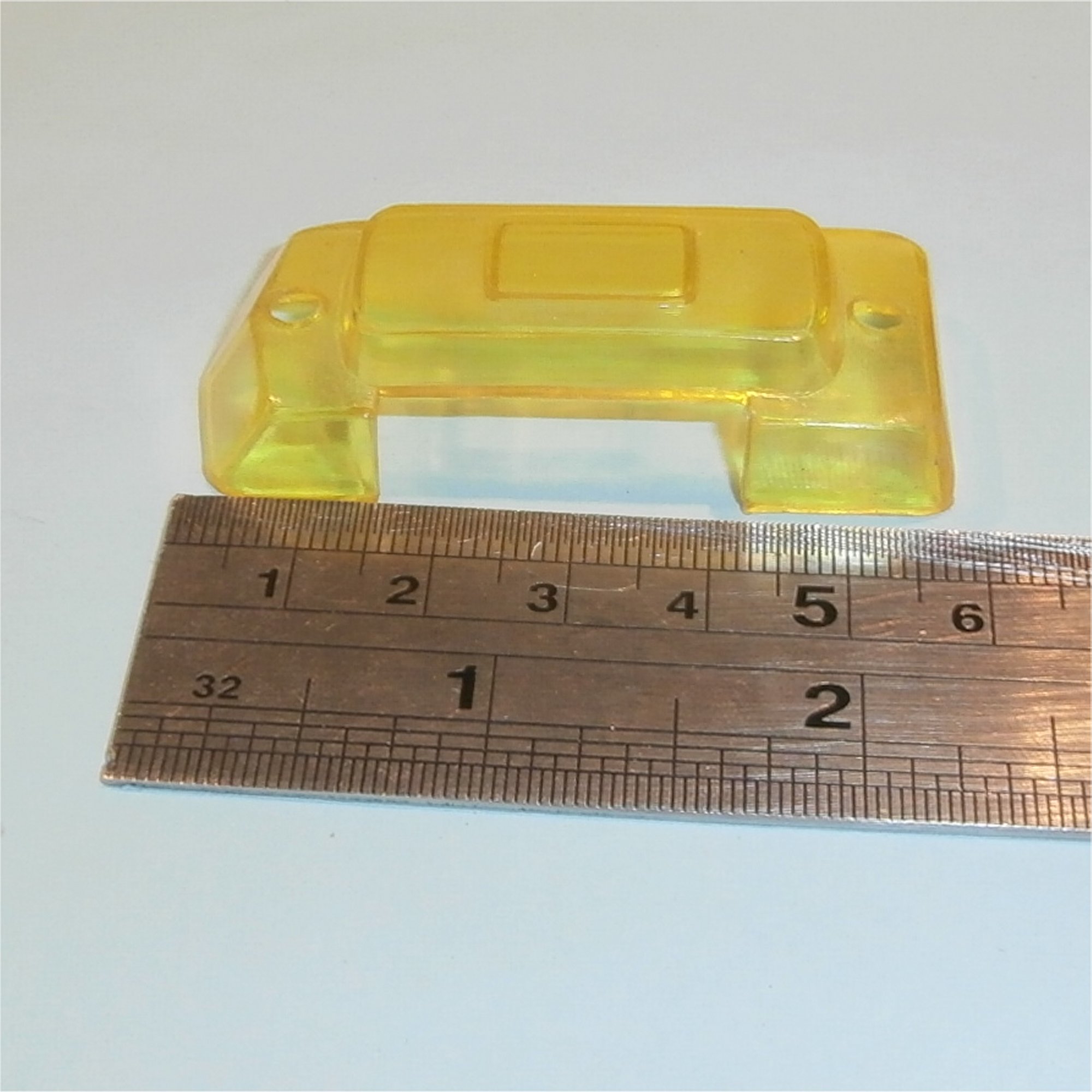 Matchbox Lesney 34 c Volkswagen VW Kombi Caravette Orange High Roof Window Unit
