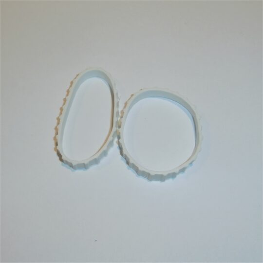 Matchbox Tracks 1-75 35 b Snowtrak White Treads Pair
