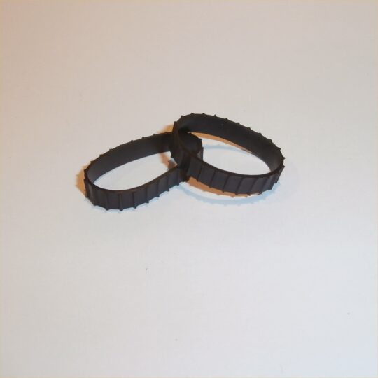 Matchbox Tracks 1-75 49 a Military Half-track Treads Black Pair