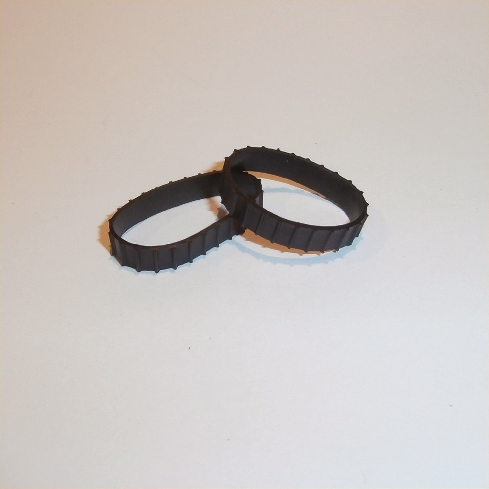 Matchbox Tracks 1-75 49 a Military Half-track Treads Black Pair