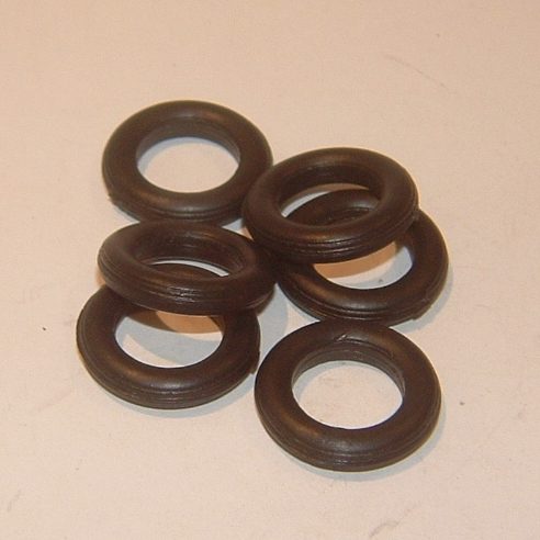 Matchbox Kingsize 18mm Tractor Front Tyre Black Y093