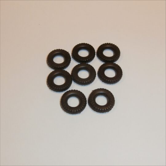 Matchbox KingSize K 1 Foden Dumper Tipper Truck set of 8 Tyres Pack #10