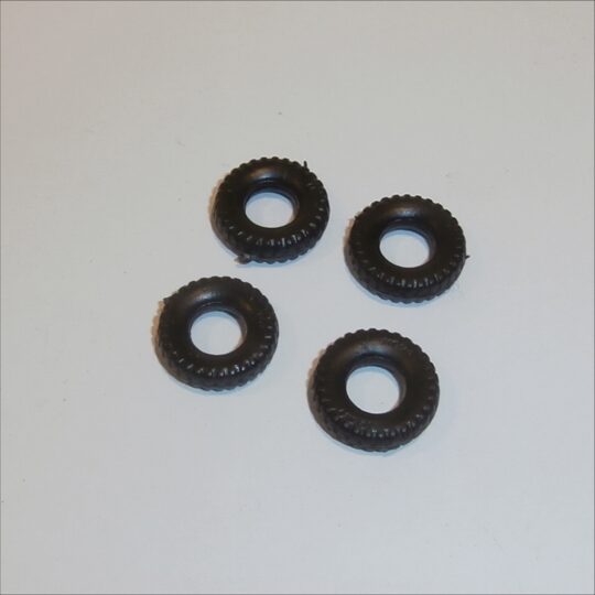 Matchbox Lesney 1-75 28 Mack Truck Tires set of 4 Tyres Pack #62