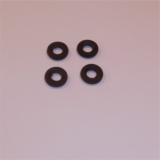 Triang Spot-On Large Sedan Tires Set of 4 Black Tyres Pack #93
