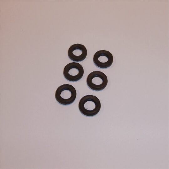 Dinky Toys 100 Lady Penelope Rolls Royce FAB1 Tires set of 6 Slotted Tyres Pack #103