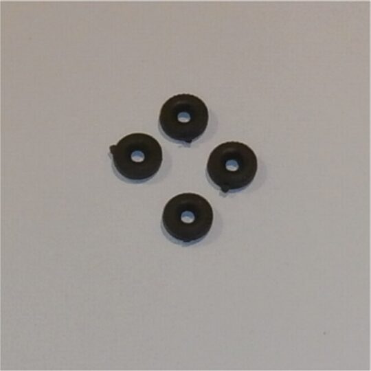 Triang Minic Motorways 10mm Early 3mm Wheel Hub Model Vehicle Tyres Pack #131