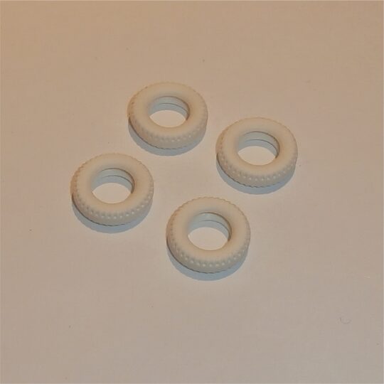 Matchbox Kingsize K 21 Dodge K22 Mercury White 14mm Tyres Pack #154